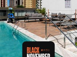 Simple Smart By Xtay - Novo, aconchegante e a 7min do Manaíra Shopping, hotel v destinaci João Pessoa