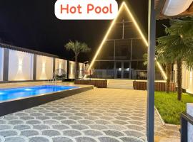 Qafqaz Wooden Chalet, хотел в Габала