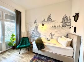 Kapitaenshaus-Lassen-Zimmer-Sindbad, hotel v destinaci Westerland