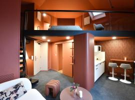Hôtel La SUITE & restaurant Le DÔME, hótel í Roanne