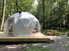 Amazing Dome Surrounded by Trees for a Relaxing Glamping Getaway near Greentown, Pennsylvania, hotel v destinaci Skytop