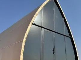 Moon light in Desert Camp