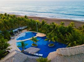 Villas La Mar, viešbutis mieste Monterrico