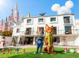 觅应泳池亲子露营花园酒店迪士尼店