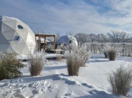 Glamping Liptov s vírivkou, hotel a Liptovský Trnovec