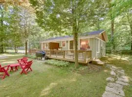 Pine Cottage Duplex with Deck Walk to State Park!