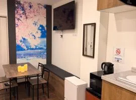 登福桜 動物園前駅4番出口徒歩1秒 通天閣5分 難波駅10分 大阪駅15分 関西空港直通 usj25分