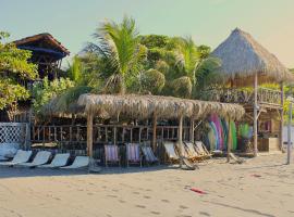 Mano a Mano Eco Hostal, hôtel à Las Peñitas