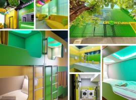 Green Cube Capsule Hostel, hotel Szófiában