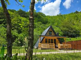 Riverside A-Frame Escape, hotel en Sarajevo