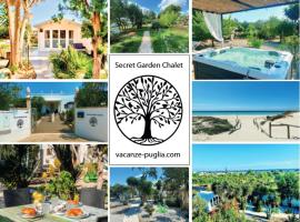 Secret Garden Chalet No. 1, hotell sihtkohas San Pietro in Bevagna
