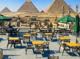 Golden Kayan Pyramids View