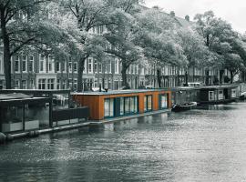 The Amsterdam Houseboat Family - de Jordaan Brand New Houseboat!, viešbutis Amsterdame