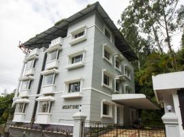 Mounts shelts, hotel i Munnar