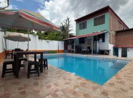 Hospedaje Turístico y piscina Real Madrid