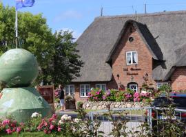 Ual Öömrang Wiartshüs, hotel in Norddorf