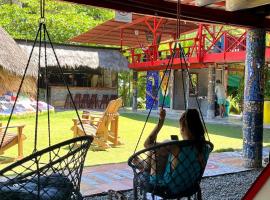 Rocking J's, hotelli kohteessa Puerto Viejo