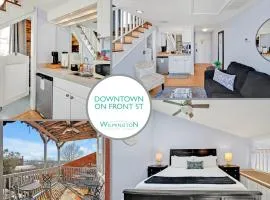 Claus Quarters on Front! Perfect location in the Heart of Downtown!