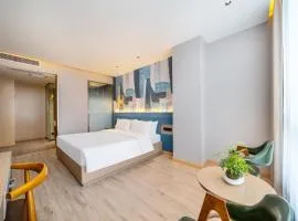 五悦悦心酒店吾悦广场美地印象店 Wuyue Yuexin Hotel Meidi Impression WuyuePlazaBranch