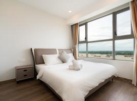 Sky89 Condo High Floor, Gym, Netflix & Pool 35F、ホーチミン・シティのホテル