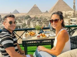 The Three Pyramids View