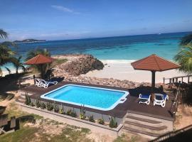 Treasure Island Retreat, hotelli kohteessa Anse Kerlan