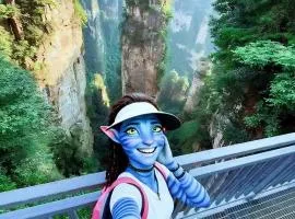 Zhangjiajie JOY Hotel -New Hotel ,Avatar Mountain View, Walking Distance to the Middle Gate of Forest Park,Quite Entrance, Less Crowed & No Queue,Free well-prepared Breakfast,Free Self-Service Laundry & Drying, Attraction Tickets Serivce,Nice Host