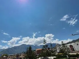 Hotel Cruz del Condor sky terrace - Plaza de armas Cabanaconde