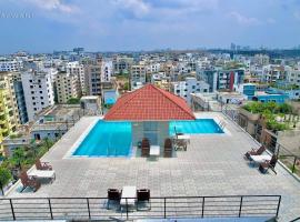 Entire -1 Bed Studio Flat Basundhara Ac Tv Netflix, hotel en Dhaka