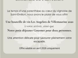 La Villa des Vignes, hotel a Saint-Émilion