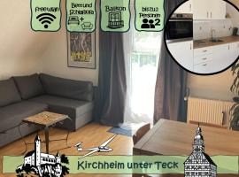 RoDo Balcony - 2 Zimmer Apartment mit 1 Schlafzimmer & Balkon, מלון בקירכהיים אונטר טק