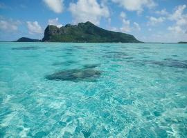 Maupiti Vatea Tour Lagon, hotel 