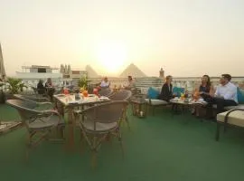 Star pyramids view