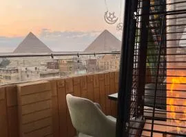New Casablanca pyramids view