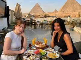 Golden Lemon Pyramids View