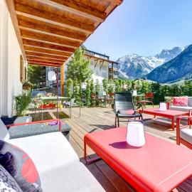 Hotel Lün, hotel em Brand