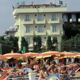 Hotel De La Plage, hotelli Riminillä