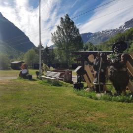 Steinklepp Camping, hotell på Øvre Kvamme