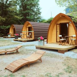 Alesso में, होटल Camping lago 3 comuni