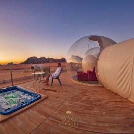 Wadi Rum Bubble Luxotel, hotel di Wadi Rum