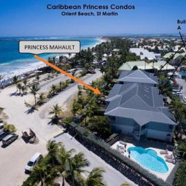 Princess Mahault - Beachfront - Orient bay - luxury apartment, hotell i Orient Bay