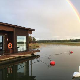 Saunaboat Haikara, hotell i Jorvas