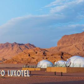Wadi Rum में, होटल Wadi Rum UFO Luxotel