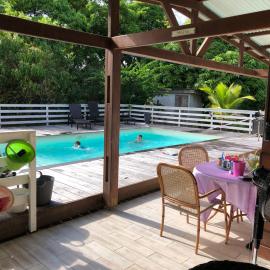 Matoury में, होटल VILLA LA CHAUMIERE 270m2 et 2000m2 de terrain, Animaux bienvenus