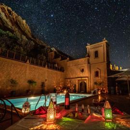 Viesnīca Hotel Riad Bahammou pilsētā Aït Idaïr