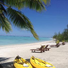 Aitutaki Seaside, hotelli Arutangassa