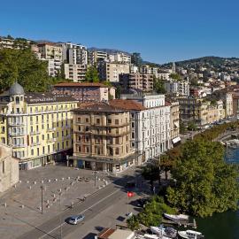 International au Lac Historic Lakeside Hotel, hotell Luganos