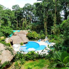 Cariblue Beach and Jungle Resort, hotel en Puerto Viejo