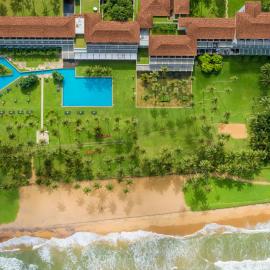The Blue Water - Geoffrey Bawa Heritage Resort Hotel、ワドゥワのホテル