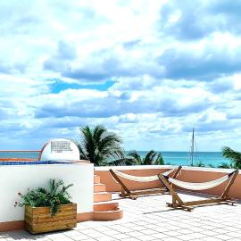 Seaside Villas, hotel Caye Caulkerben